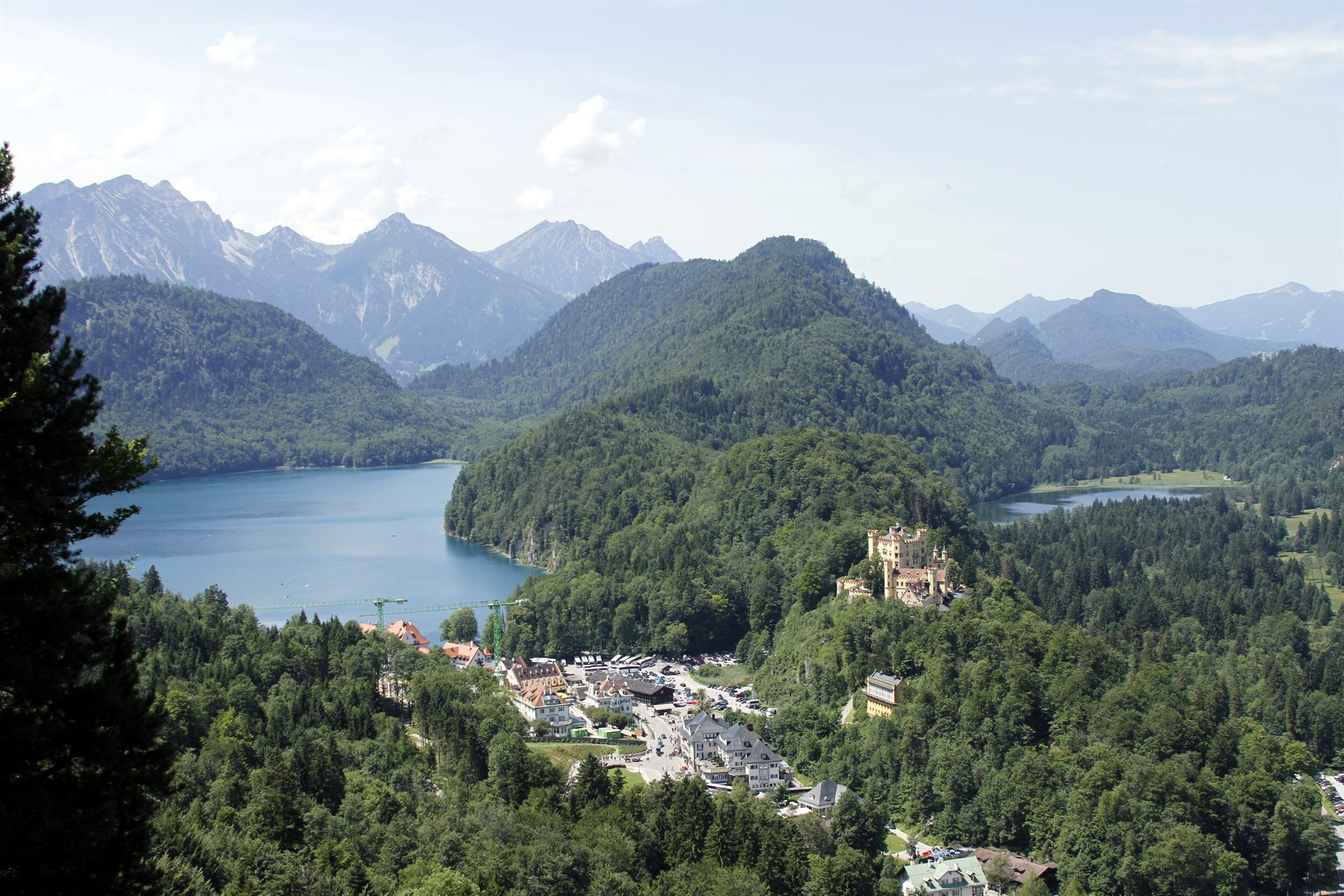 El castillo de Neuschwanstein en Baviera