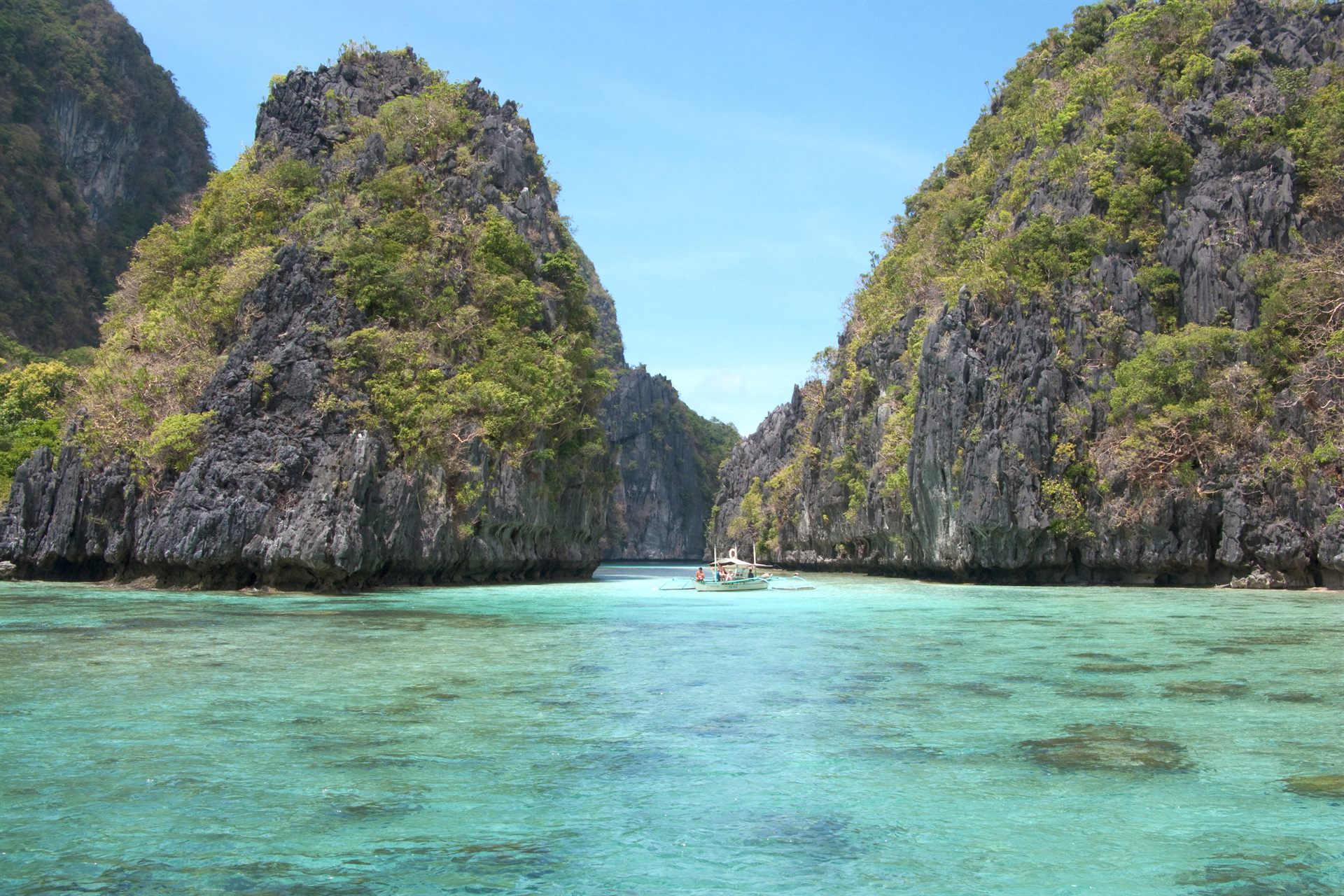 Las lagunas de El Nido en Palawan, Filipinas