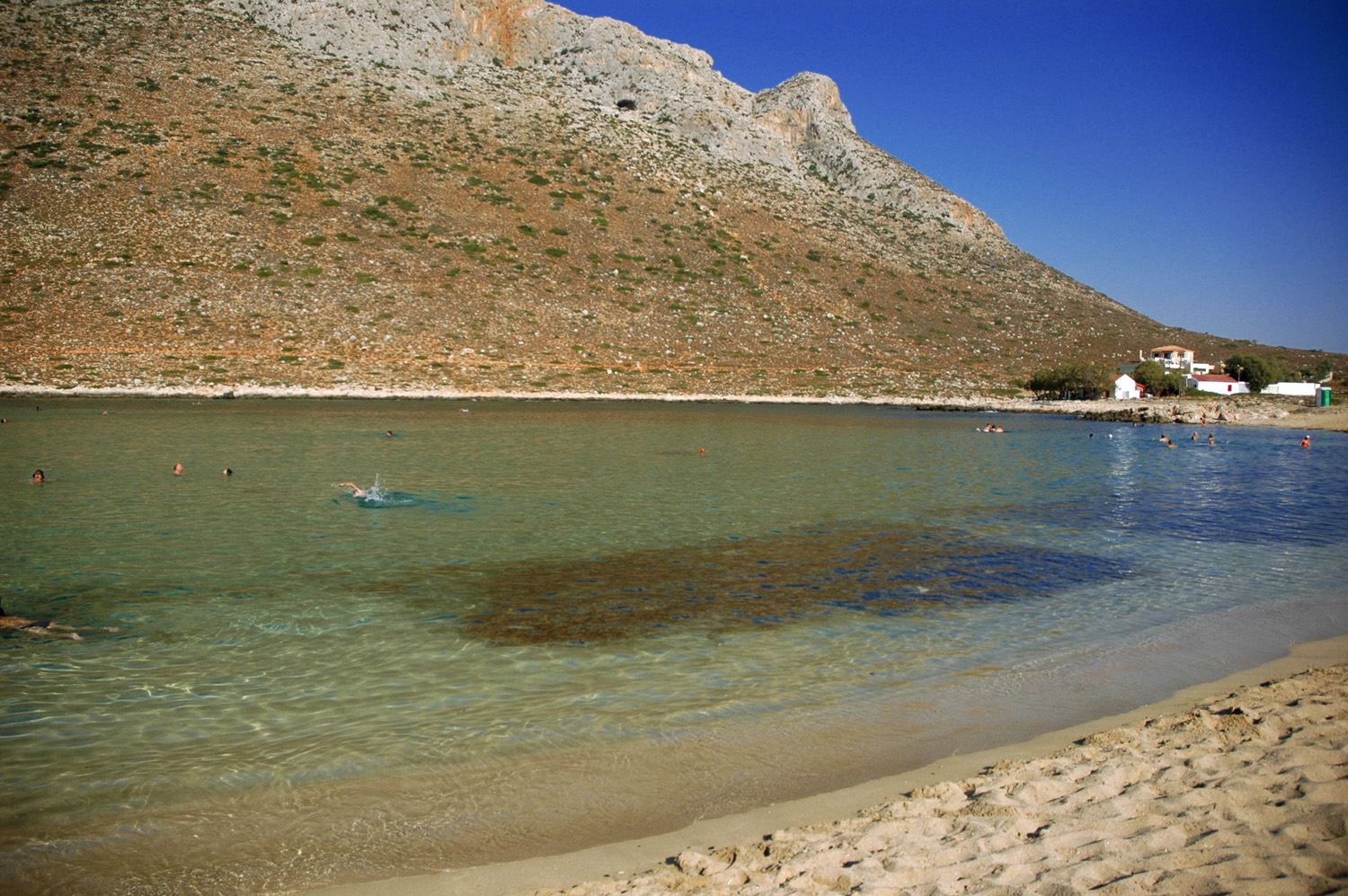Playa cristalina de Creta