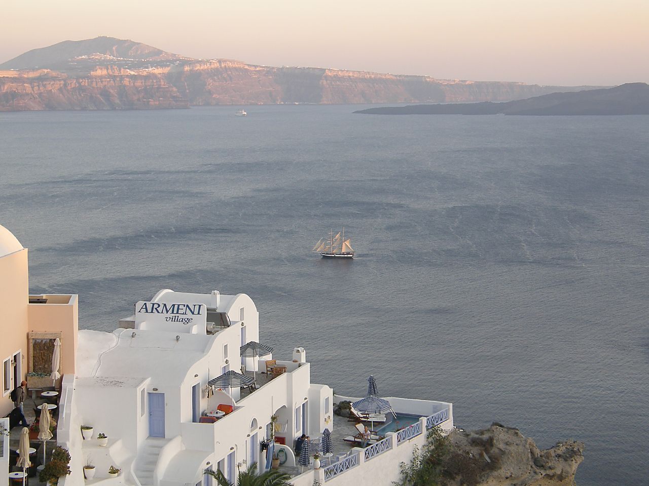 Ferry entre islas griegas