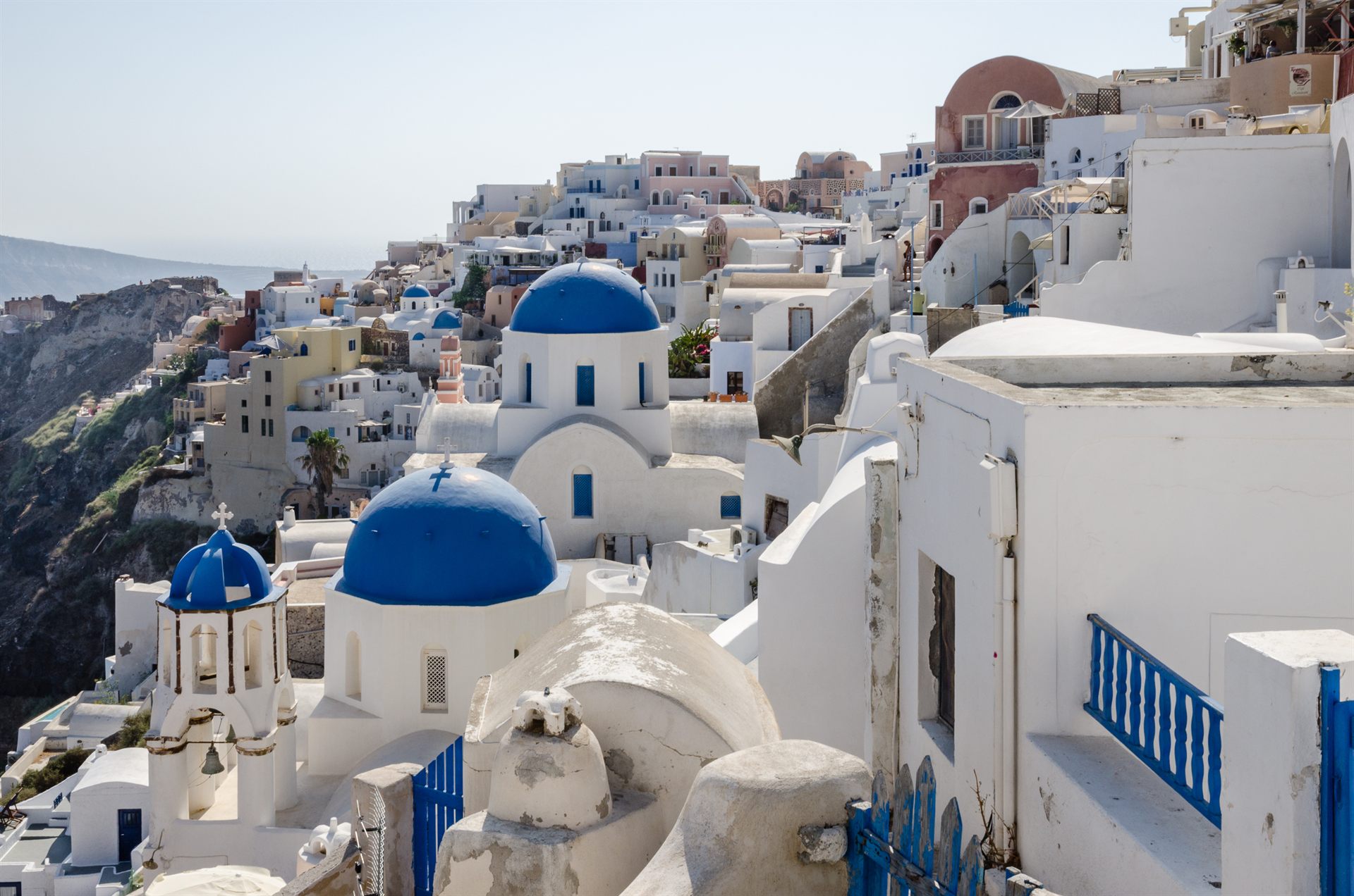 Santorini al atardecer