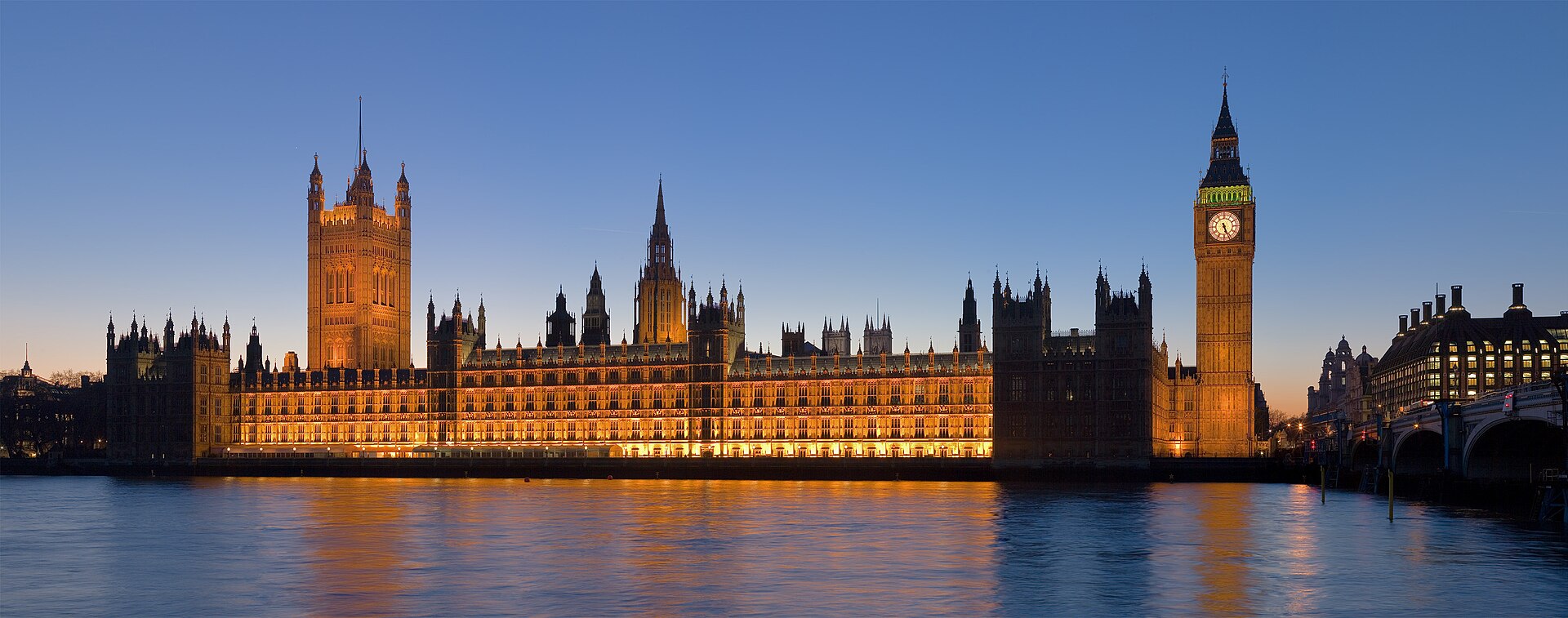 Big Ben y el Parlamento de Westminster
