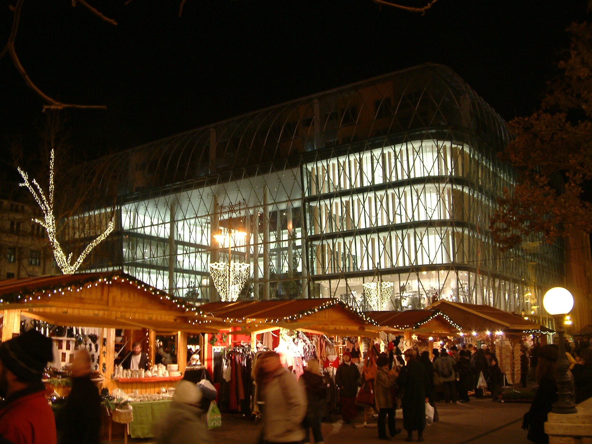 Mercadillo de Navidad de Vörösmarty tér, Budapest